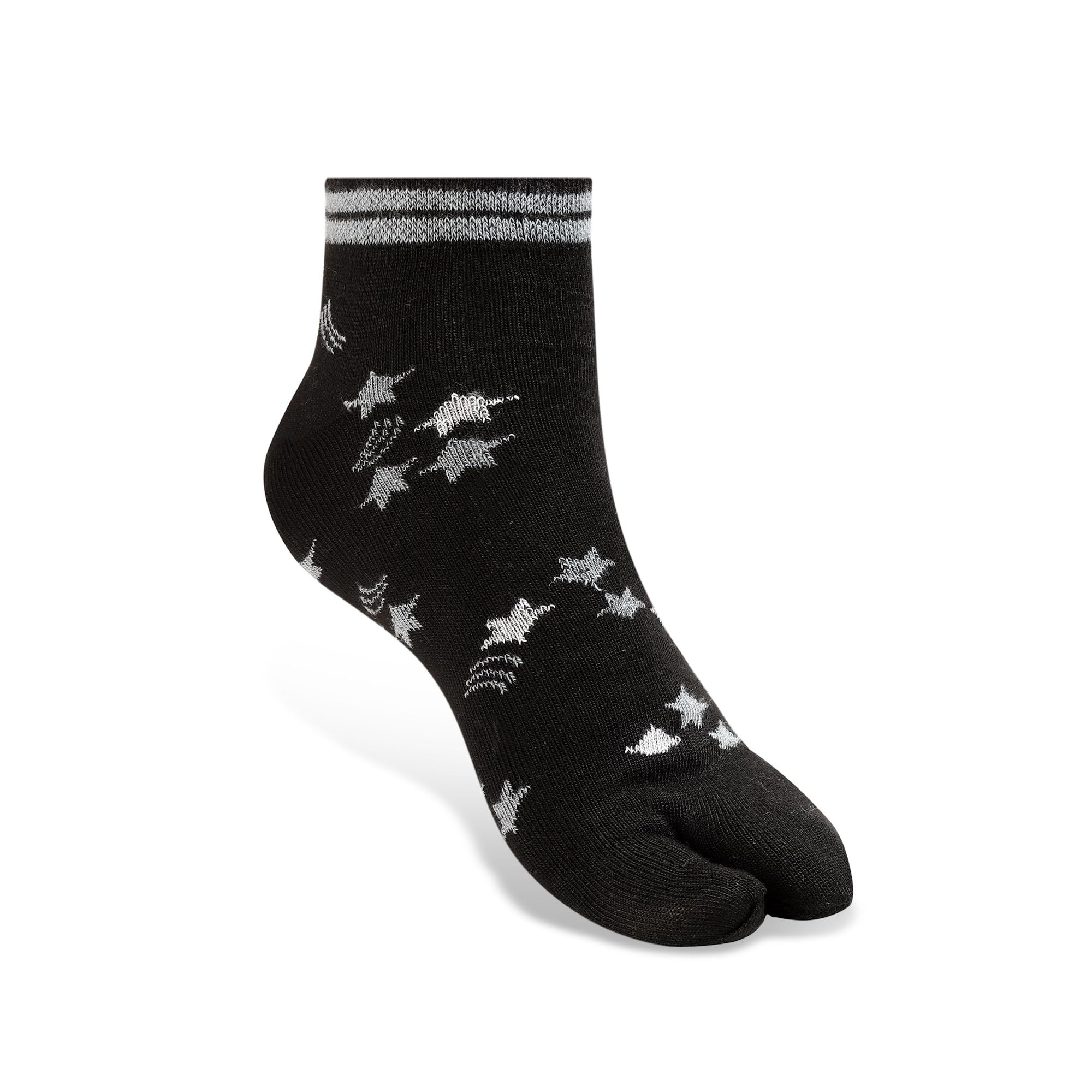 Texlon Women's Ankle Length Thumb Cotton Spandex Socks, Pack of 5 Pair, Multicolor - Image 4 thumbnail