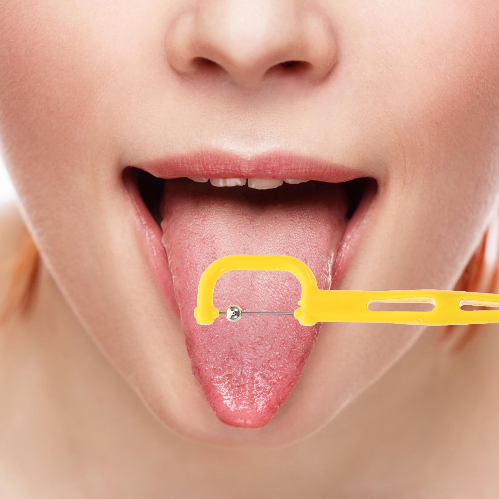 Juego de Fortalecedor de Lengua y Mandíbula 4 Piezas Entrenador de Músculos Orales para Mejorar la Flexibilidad y Coordinación en Rehabilitación de Deglución