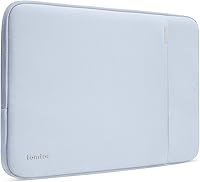 Vista 11 de Funda protectora Tomtoc 360° para MaaBook Air / MacBook Pro Retina de 13-13.3 pulgadas/iPad Pro de 12.9 pulgadas, Negro/Azul