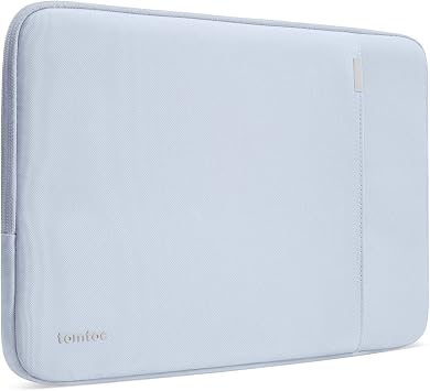 tomtoc 360 Protective Laptop Sleeve for 13-inch New MacBook Air M5/A3449 2026 M4/A3240, M3/A3113, M2/A2681, M1/A2337, Water-Resistant Computer Case Bag Fits 13" MacBook Neo A18 & MacBook Pro M2/M1 | M4/A3240, M3/A3113, M2/A2681, M1/A2337, Water-Resistant Computer Case Fits 13" MacBook Pro M2/M1 & ASUS Zenbook/Vivobook 13"