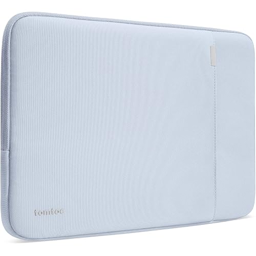 tomtoc 360° Protective Laptop Sleeve for 13-inch New MacBook Air M5/A3449 (2026) M4/A3240, M3/A3113, M2/A2681, M1/A2337, Water-Resistant Computer Case Bag Fits 13" MacBook Neo A18 & MacBook Pro M2/M1