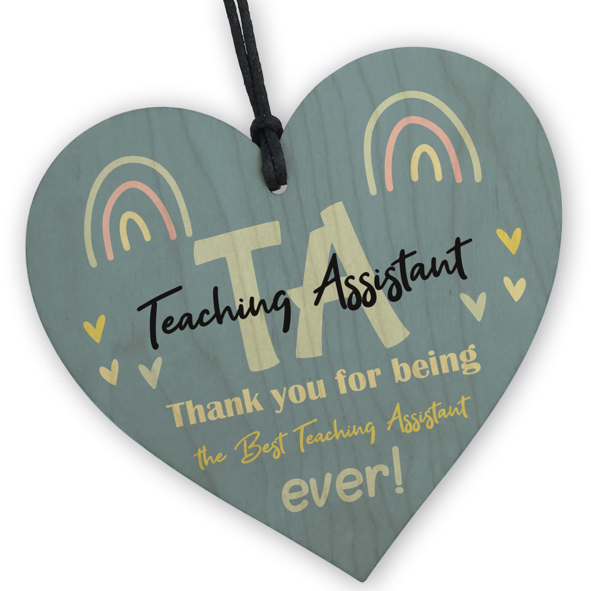 Red Ocean Teaching Assistant Gift Thank You Gifts End Of School Term Gift For TA Teacher Gift For Her Him Thank You Gift From Student
