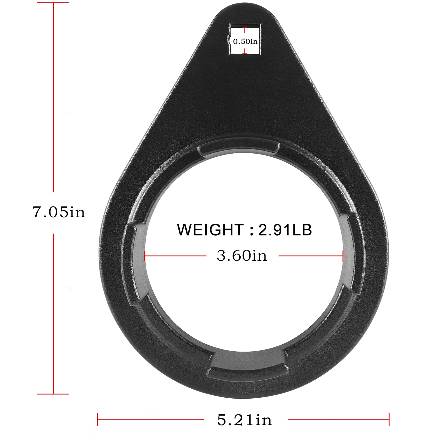 Bravo 3 Tool 91-8053741 Bearing Carrier Retainer Tool for Mercruiser Bravo 3 Drives- Bearing Retainer Nut Installer & Remover Wrench Set Replaces 805374-1 91-8053741