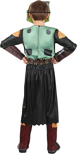 Miniatura 5 de Star Wars Disfraz de Boba Fett de lujo para niños, disfraz de Halloween para niños, con licencia oficial, XL