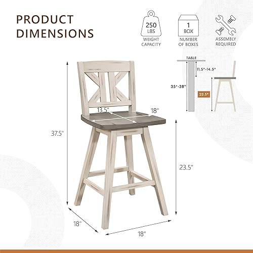 Miniatura 26 de Homelegance - Bancos Gris envejecido/blanco,Negro -,https://www.amazon.com/dp/undefined