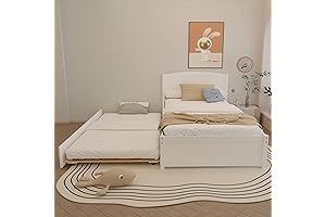 Xilingol Trundle Bed Twin: Space-Saving Solution for Adult Sleep