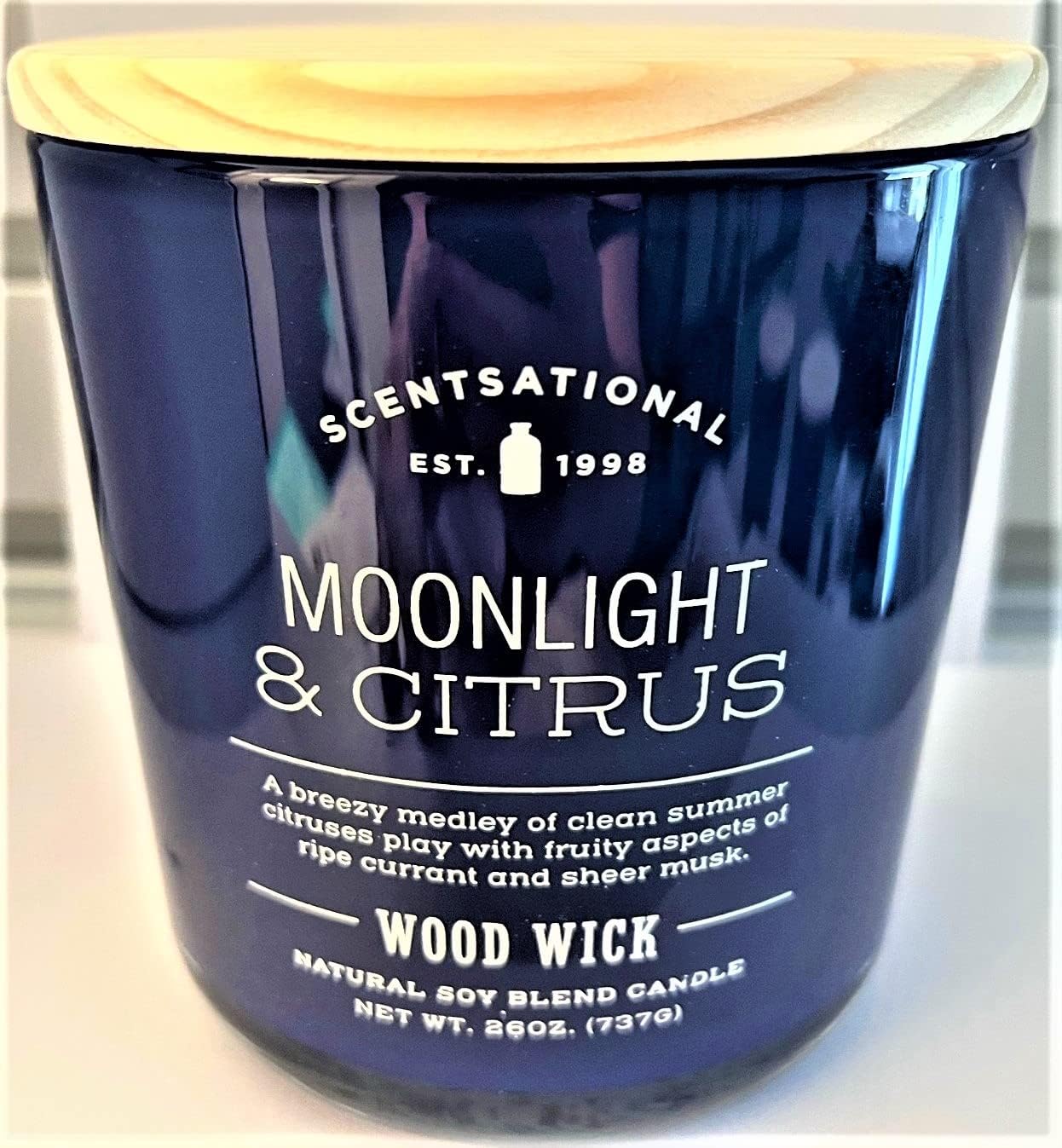 Scentsational Candle Co. Natural Soy Wax Blend Scented