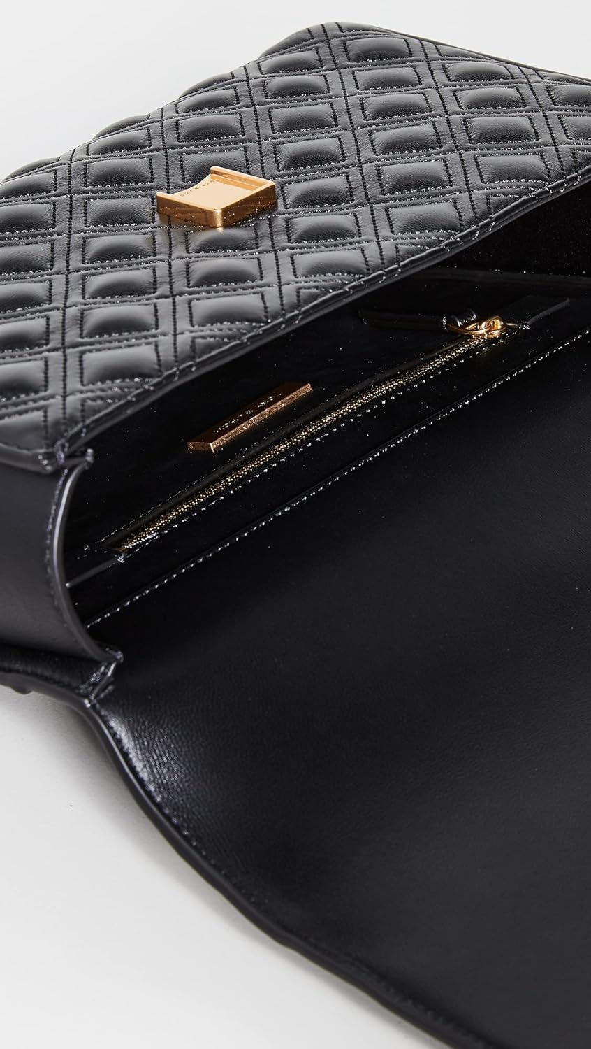 Tory Burch Women's Fleming Convertible Shoulder Bag, Black, One Size - Image 6