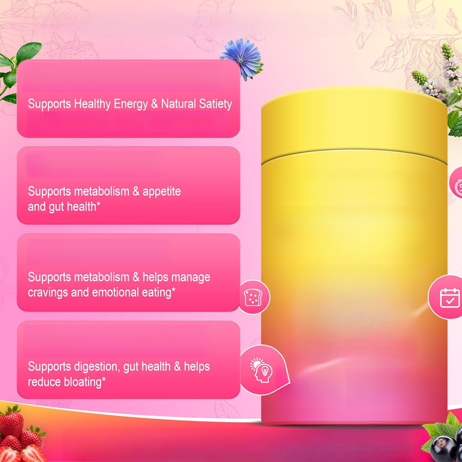 Mezcla de bebidas: antojo y metabolismo de doble acción | Vegano, apoyo energético, nutre los intestinos, sin azúcar, sin OGM,2pack