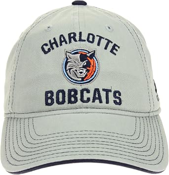 Outerstuff NBA Youth Boys Charlotte Bobcats Adjustable Slouch Hat, Gray