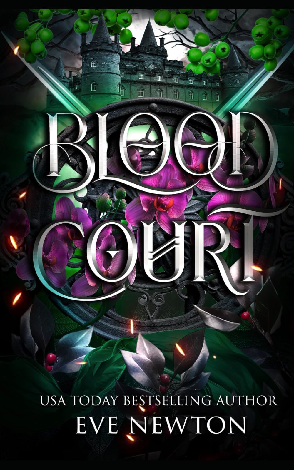 Blood Court: A Dark Paranormal Reverse Harem: 2 (Cursed Darkness (DarkHallow Academy))