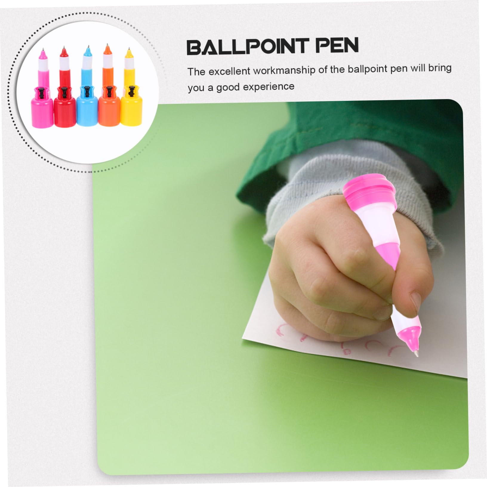 2 Set Penna A Sfera Per Serbatoio Di Gas Evidenziatori Multi Gel Prodotto Punto Mini Penne Portatili Penne A Sfera Penne Per Pillole Offerta Studentesca Plastica 18 Pezzi * 2