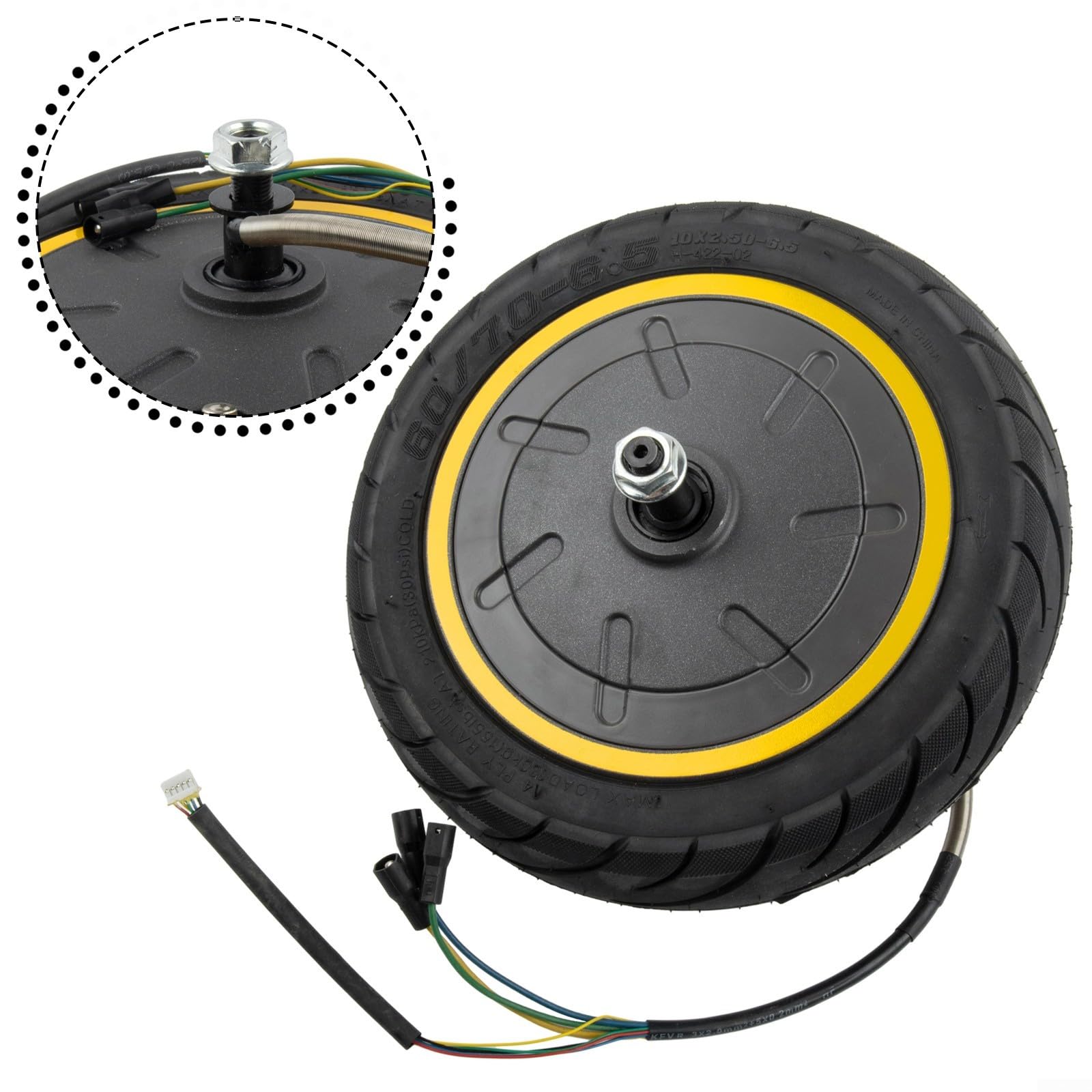 Ruota elettrica del motore del motorino di 36V 350W per la sostituzione affidabile della prestazione di NINEBOT MAX G30