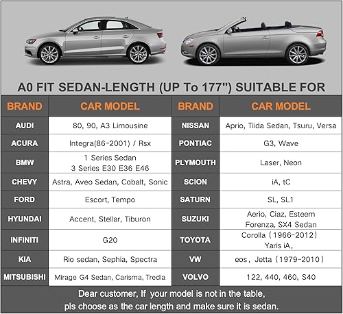 Vista 34 de Kayme - Cubierta impermeable resistente de 6 capas para camioneta, apta para todo clima, protección para exteriores contra lluvia y rayos UV, ajuste