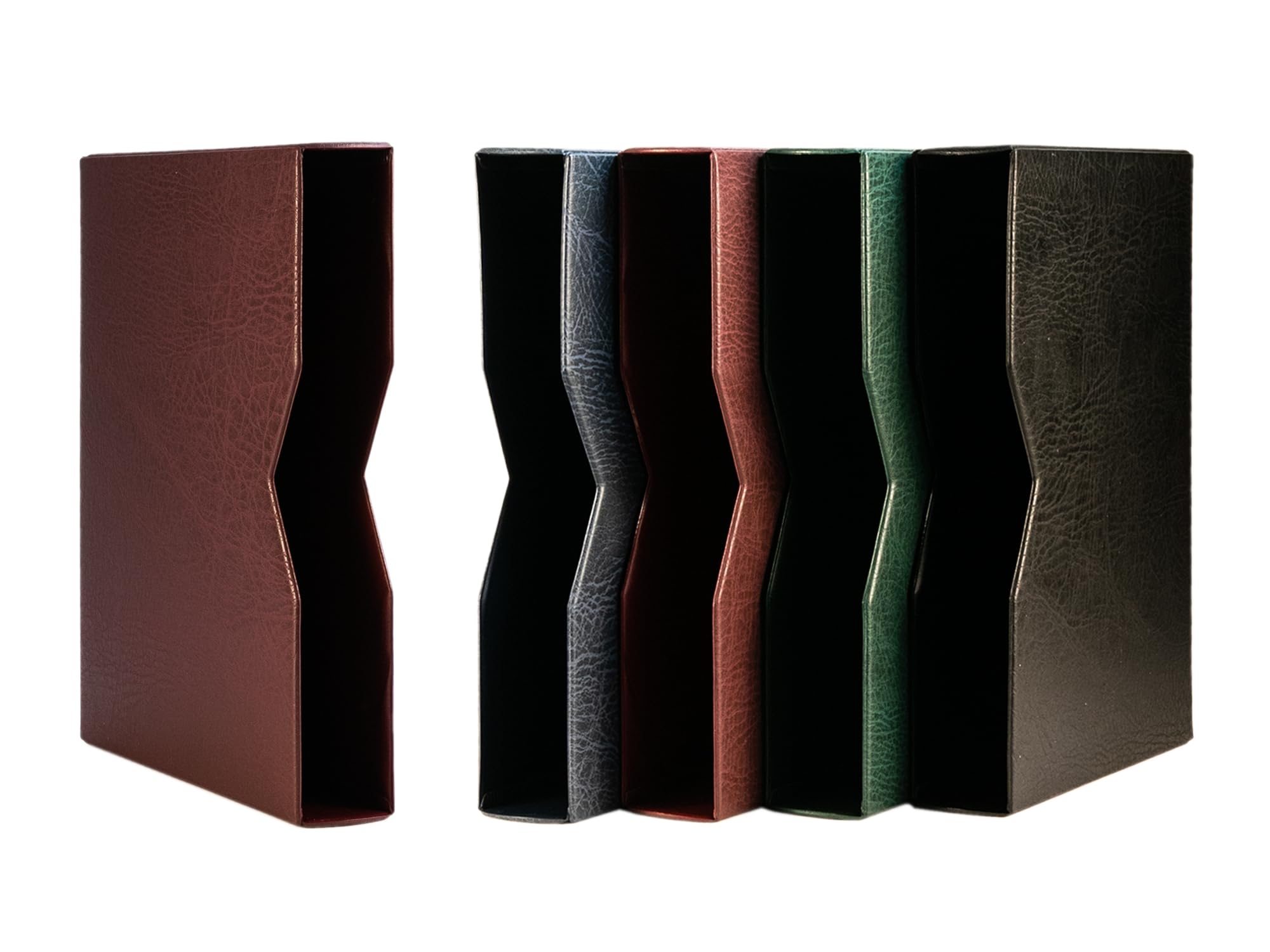 Prophila Slipcase for stockbook Stamp Album 60 Sides Brown