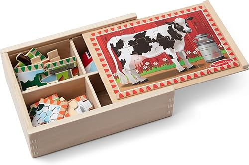 Miniatura 4 de Rompecabezas de lujo de granja de Melissa  Doug en caja