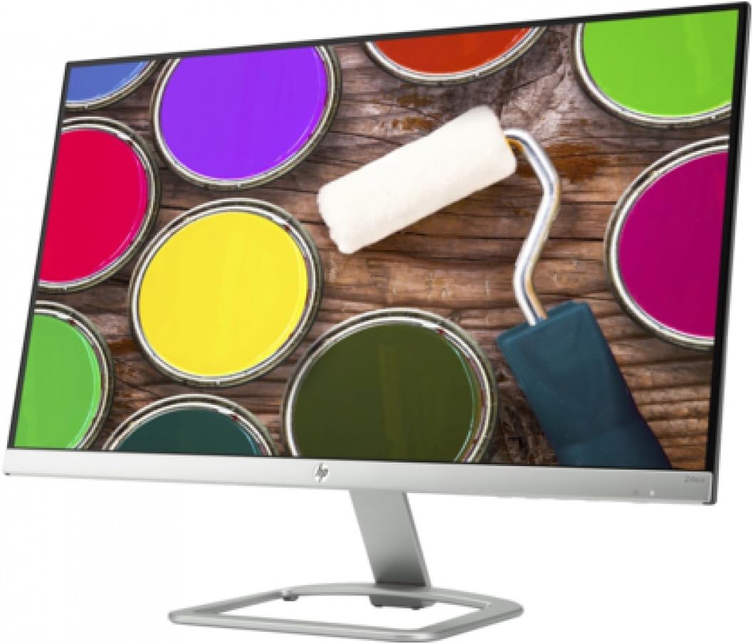 HP 24ea 24" Full HD LED Silver, White computer monitor 24ea, 61 cm (24"), 1920 x 1080 pixels, Full HD, LED, 7 ms, Silver, White