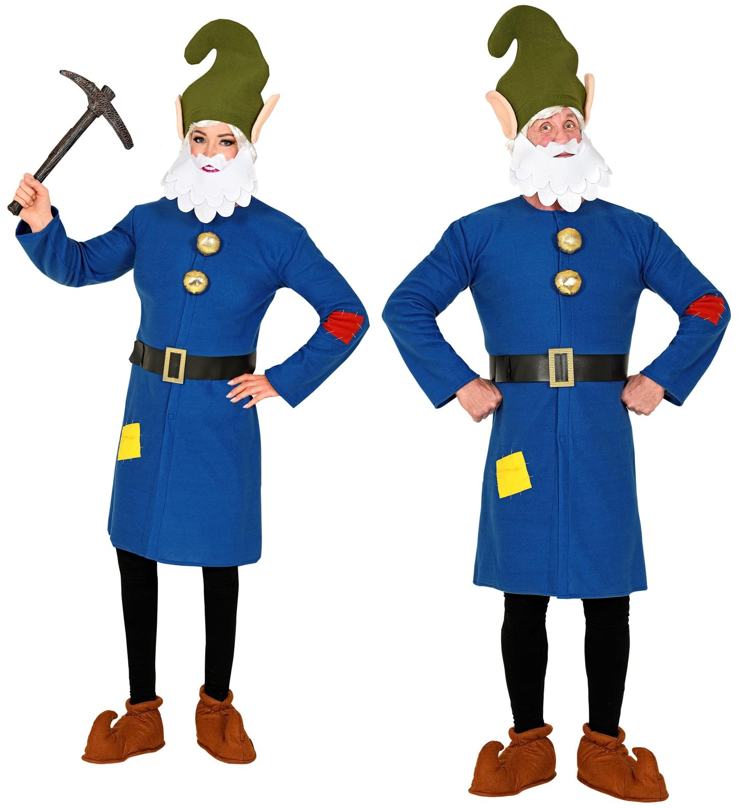 Widmann 10624 Gnome costume, Blue, XL-XXL