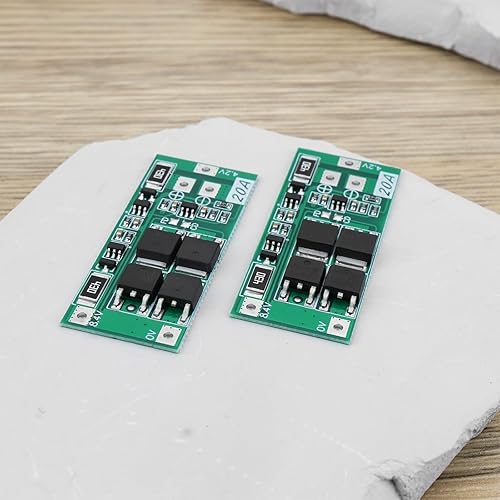 Miniatura 6 de SING F LTD 5 unids 2S 20A Li-Ion LiPo protección celular equilibrio para 18650 26650 batería de litio 1.890x0.787x0.134 in