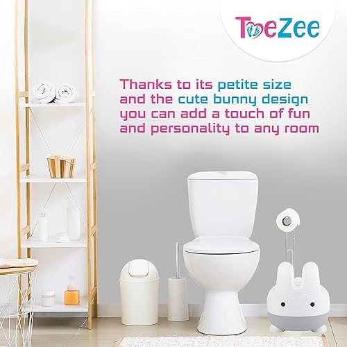 Miniatura 2 de Bunny - Asiento de inodoro de entrenamiento para niños pequeños, cómodo asiento de inodoro para niños, cuenco extraíble fácil de limpiar, silla de