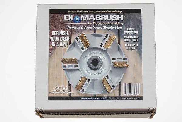Diamabrush Wood Deck Removal Tool 4-1/2 in. (One Pack)
