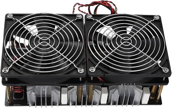 2500W ZVS Induction Heater, High Frequency Induction Heater Module Flyback Driver for Quenching and Annealing DC 12-48V Maximum 50A