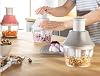 Promotional Manual Vegetable Chopper, Push Rondo, Kitchenware (Cream)