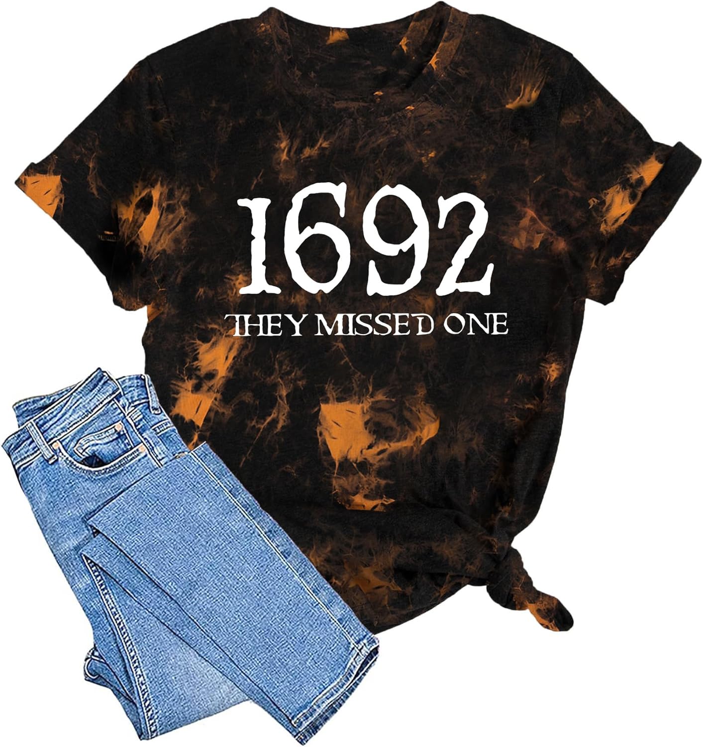 Halloween T Shirt Women Sanderson Letter Print Graphic T-Shirt Hocus Pocus Tees Tops - Image 2