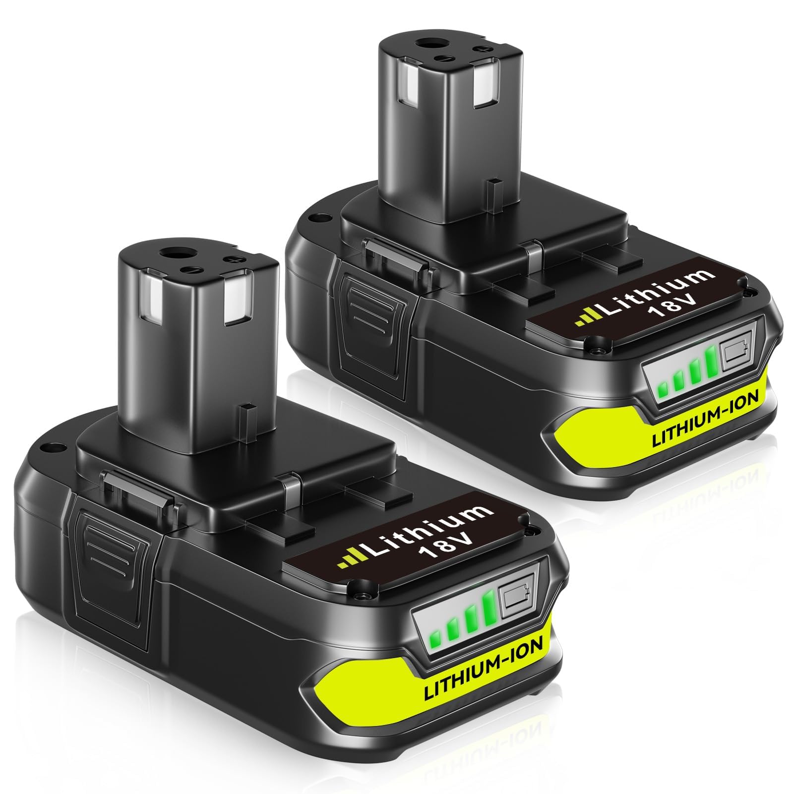 VANON 3600mAh P102 18V Replacement Lithium-Ion Battery for Ryobi 18V Battery ONE+ System P102 P103 P104 P105 P107 P108 P190 Compatible with Ryobi Battery Cordless Tools (2Pack)