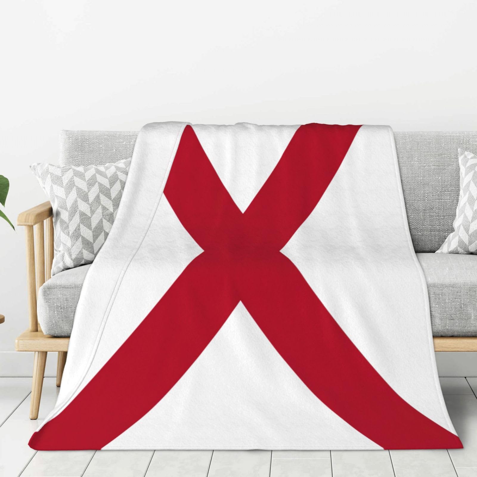 Couverture épaisse et chaude Alabama pour lit et canapé isolant du froid