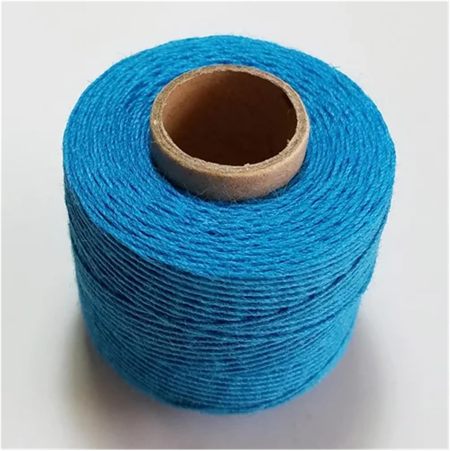 Colored Linen Thread 120m/roll Hemp Rope for Sewing Knitting Embroidery Crochet Accessories DIY (Color : Blue)