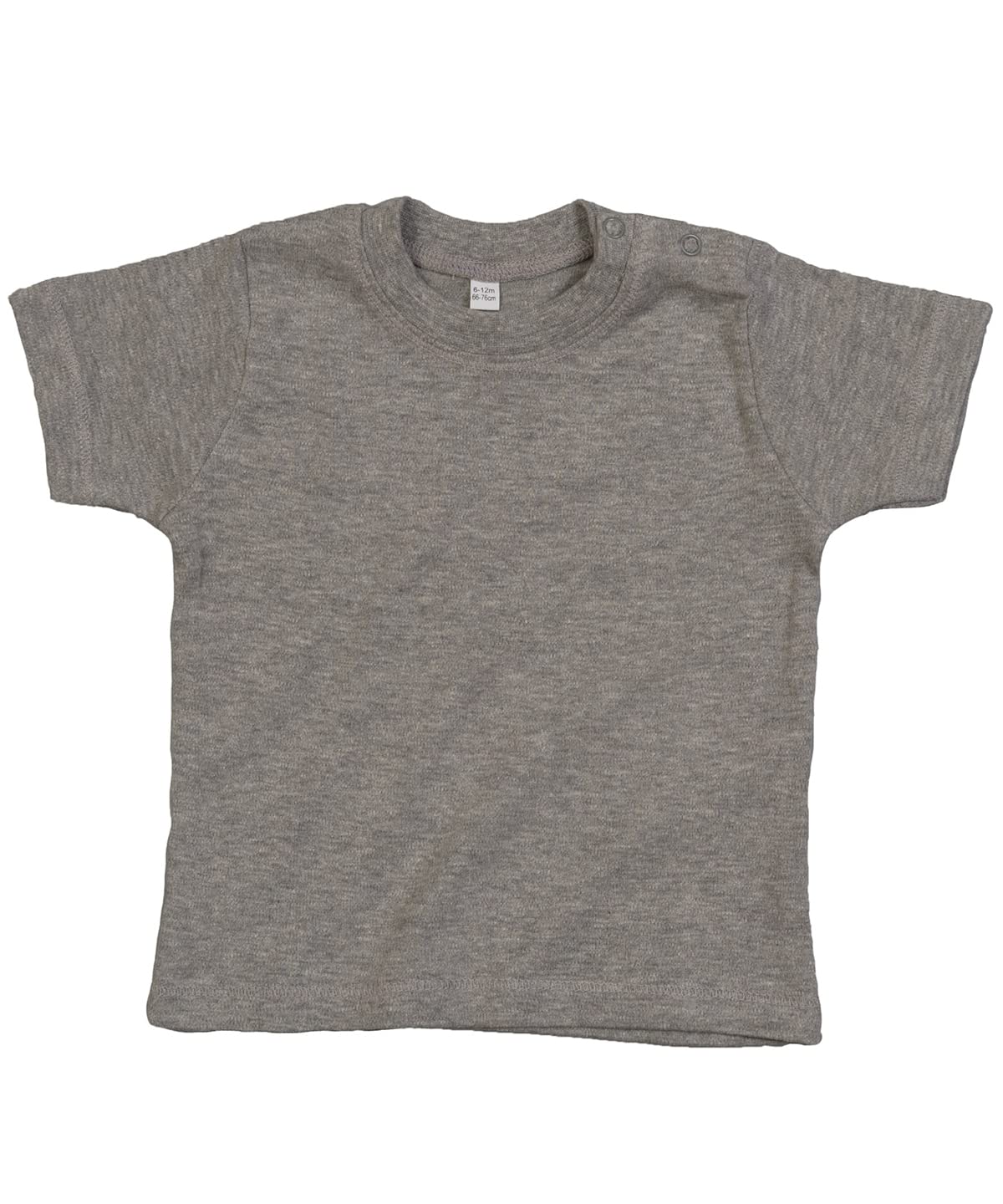 Coozo Heather Grey Melange Baby T-Shirt - 12-18 Months