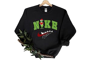 Womens Grinch Sweatshirt Merry Christmas Sweatshirt