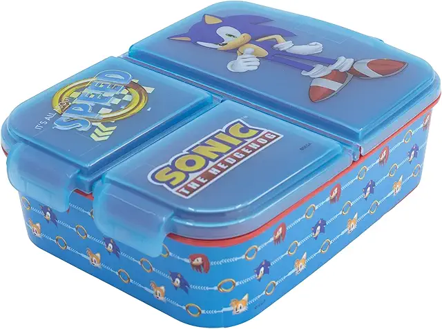Sonic The Hedgehog Lunch Container for Kids - 300 ml Multicolour