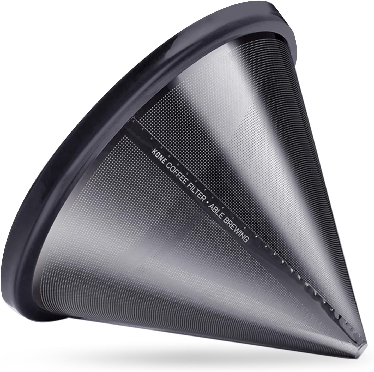 Able KONE compatible with Chemex: The Original Reusable Black Titanium Coffee Filter