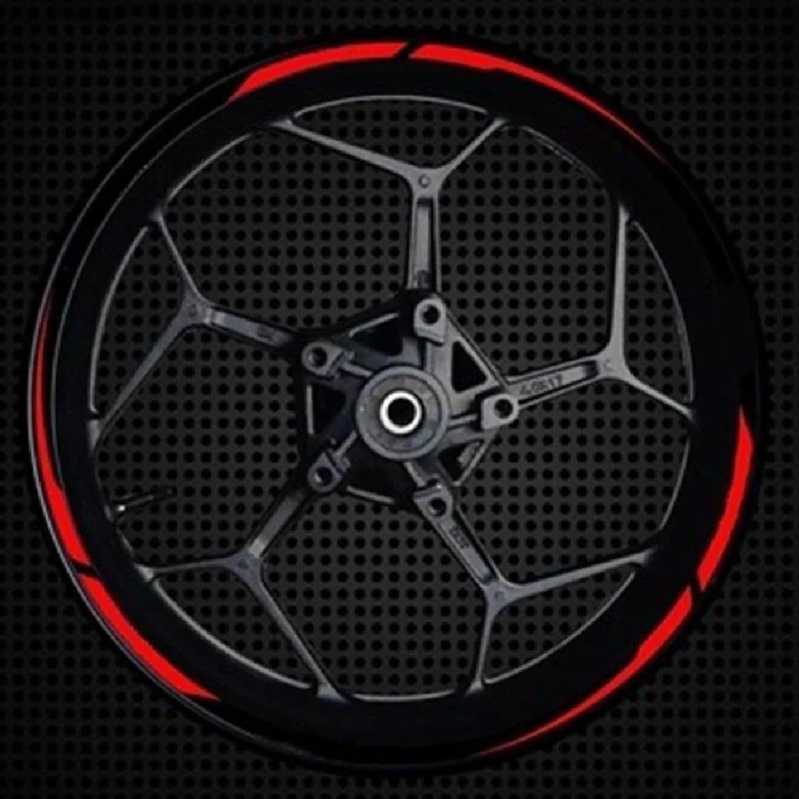 Wheel Decal Motorcycle Rim Reflective Sticker for 150NK 250SR 300NK 300SR 400NK 400GT 650NK 650GT 650MT(Style 8)