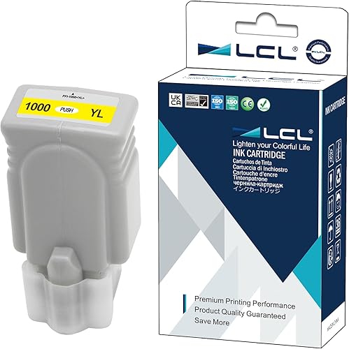 Miniatura 8 de LCL Cartucho de tinta compatible con pigmento de repuesto para Canon PFI-1000 PC PFI-1000PC 0550C002 imagePROGRAF PRO-1000 (1 paquete Photo Cyan)
