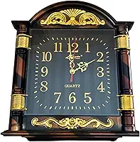 Relógio de Parede Analógico Musical Rústico Estilo Antigo – Toca a Cada Hora – Decoração Elegante