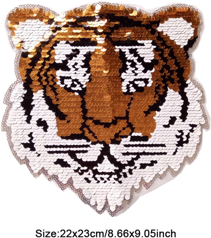 ESH7 Tiger Reversible Sequins Sew On 