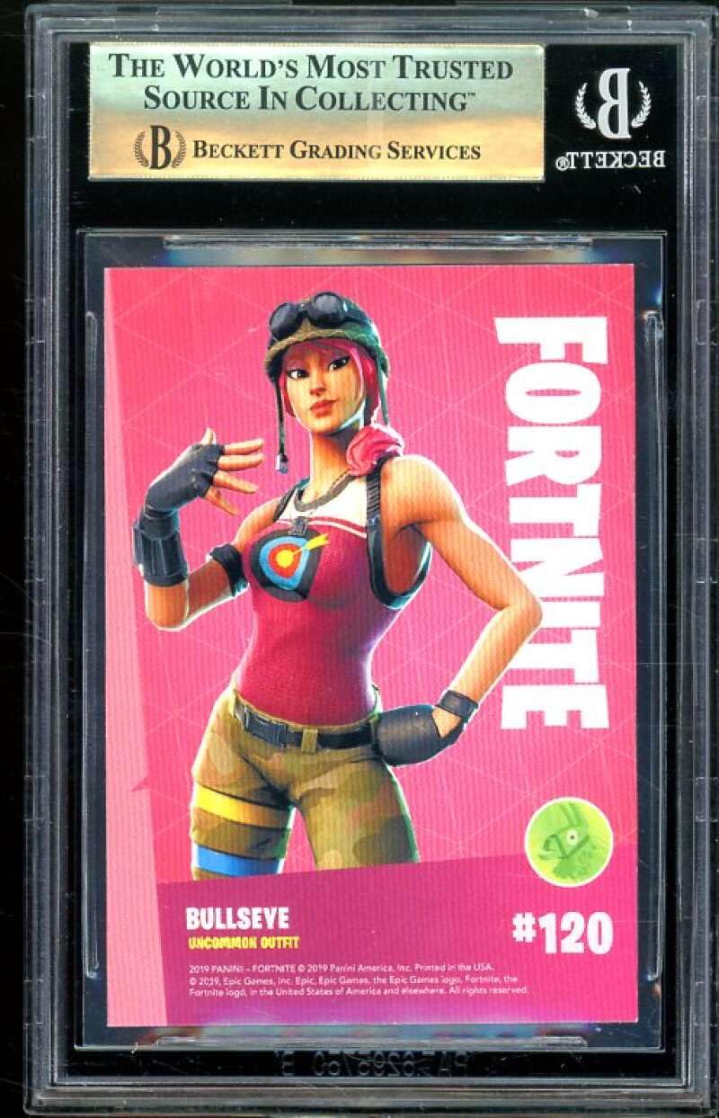 Amazon.com: Bullseye Card 2019 Fortnite Series 1 Holofoil USA #120 (pop 4)  BGS 9.5 : Collectibles & Fine Art