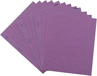 Sponsored Ad - Sandpaper 80 Grit, Wet Dry Sanding Sheets 9 x 11 Inch, Advanced White Fused Alumina Abrasive Sander Paper f...