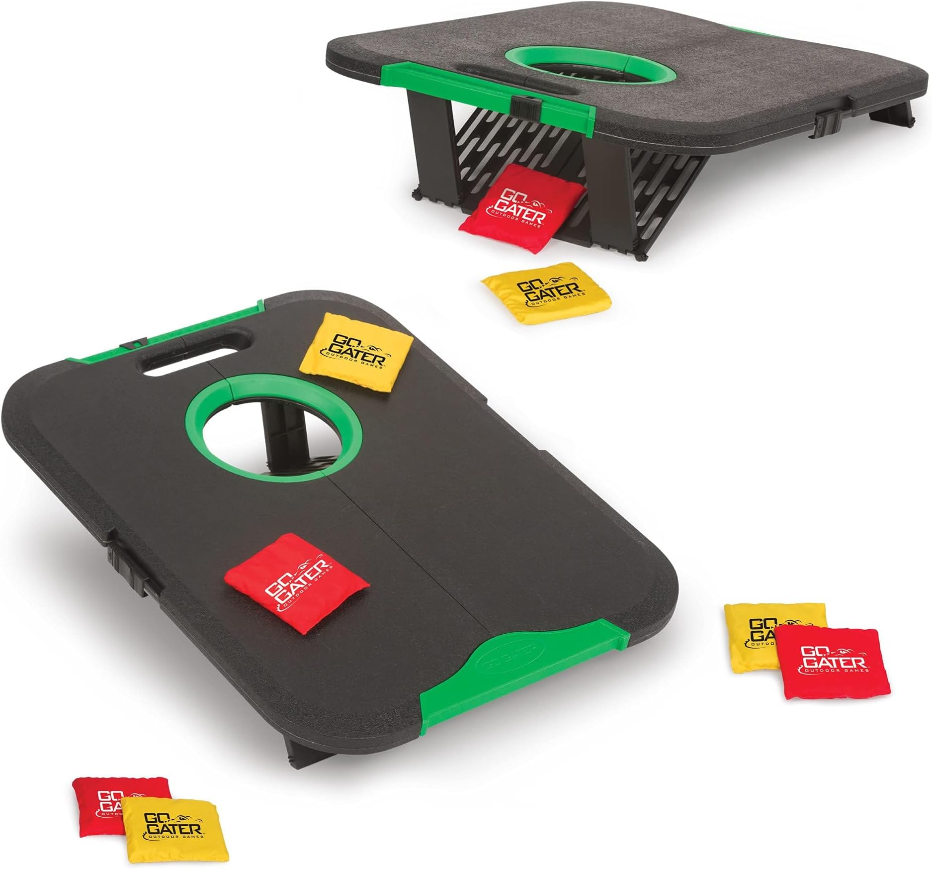 EastPoint Sports Go! Gater Cornhole – Light-Up and Travel Versions – Easy Storage & Light-Weight – Perfect for Outdoor and Indoor Play