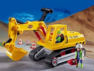 excavadora playmobil 6860