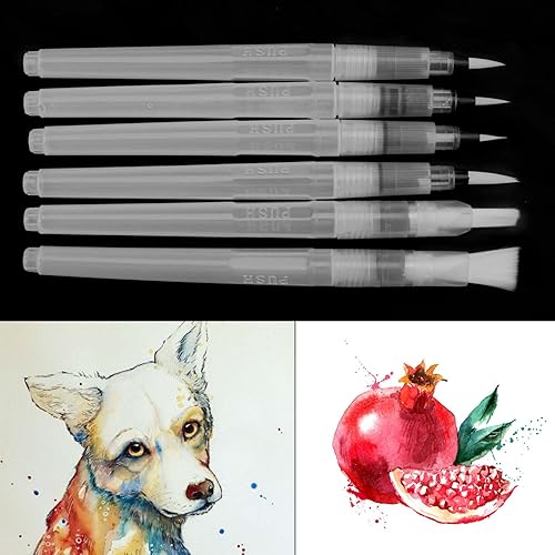 Vista 2 de Micro Traders Juego de herramientas de dibujo de pintura para principiantes, 6 uds