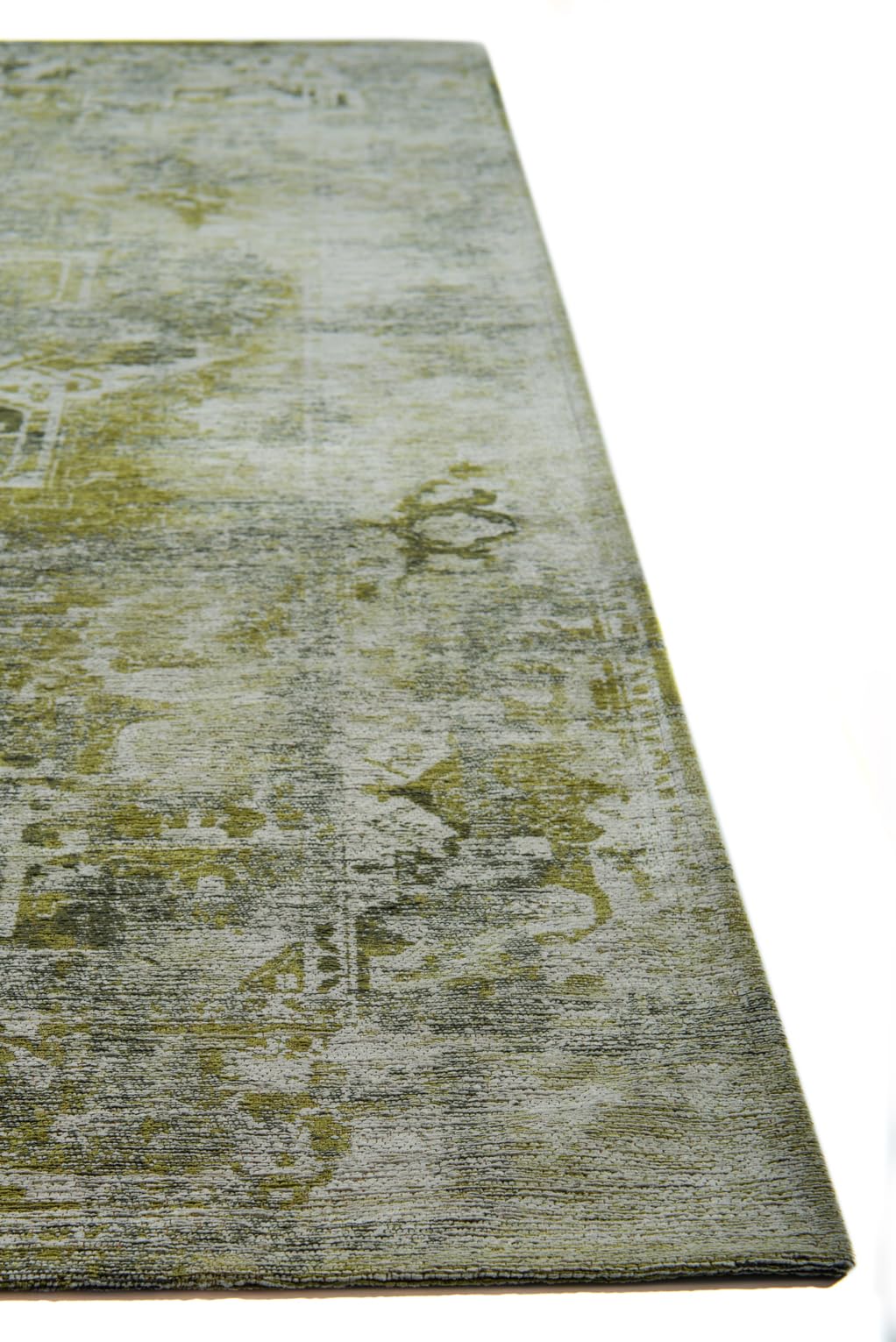 BENEFFITO Tapis - Collection Heris Olive - Tapis - Vert - 80 x 150 cm