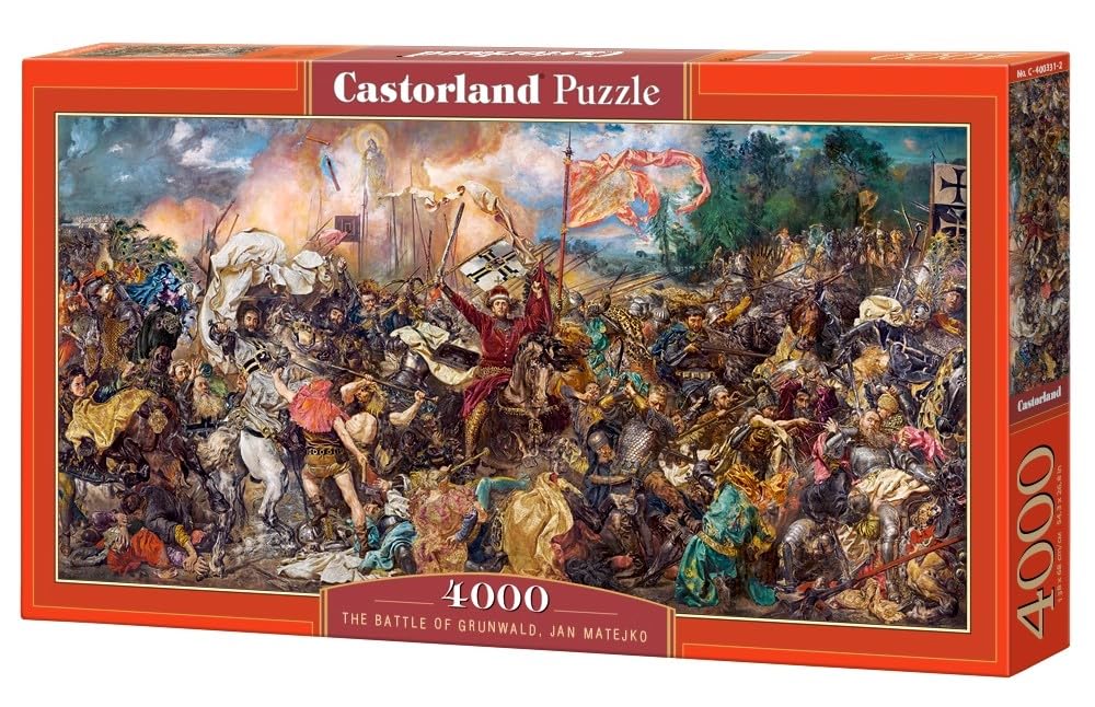 Castorland Puzzle 4000 pièces : La Bataille de Grunwald, Jan Matejko