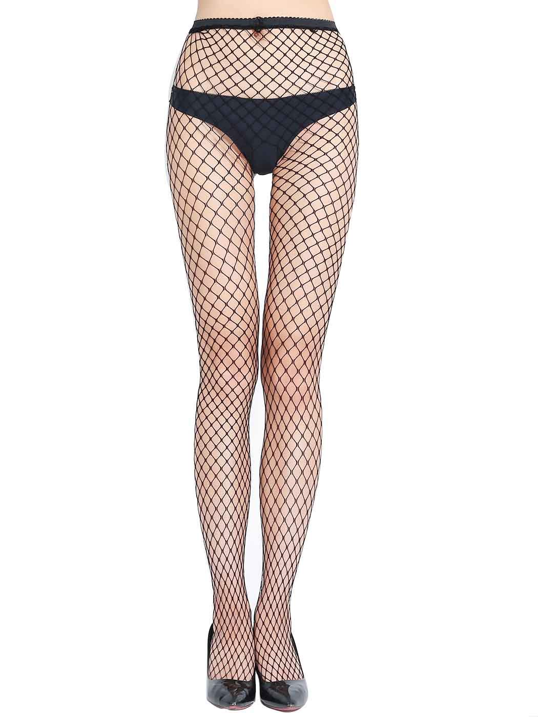 Fishnet Stockings Black Mesh Tights 