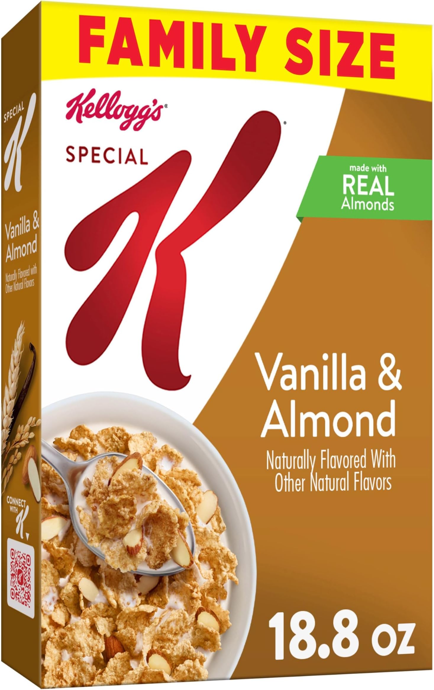Special KVanilla Almond Breakfast Cereal - 18.8oz - Kellogg's