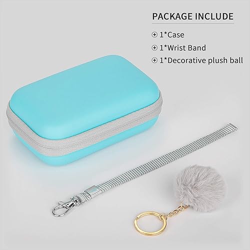 Miniatura 5 de Yinke Funda para impresora fotográfica instantánea portátil Kodak PRINTOMATICSmileMini 2 HDSmile, funda protectora de viaje (azul nuevo)