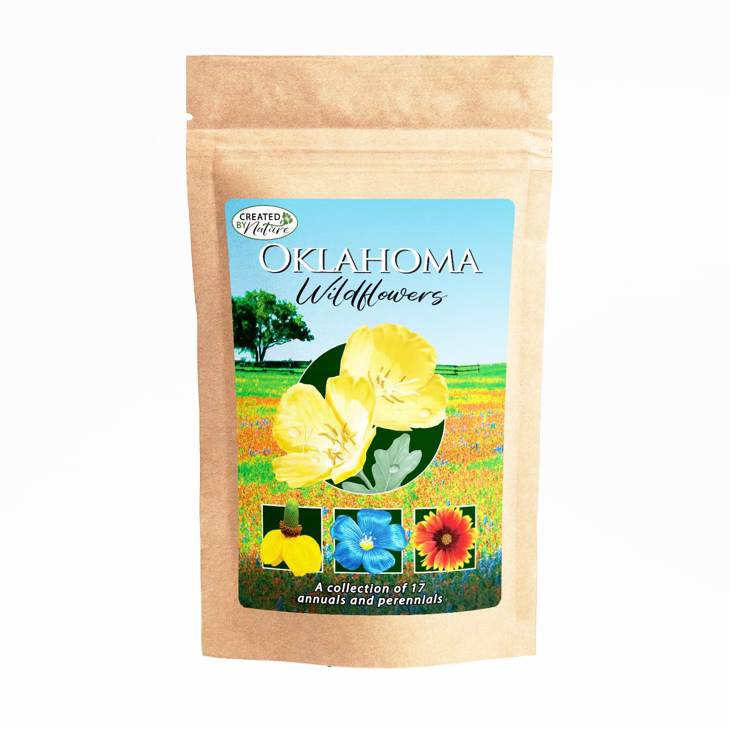 Created By Nature Oklahoma Wildflower Seed Mix